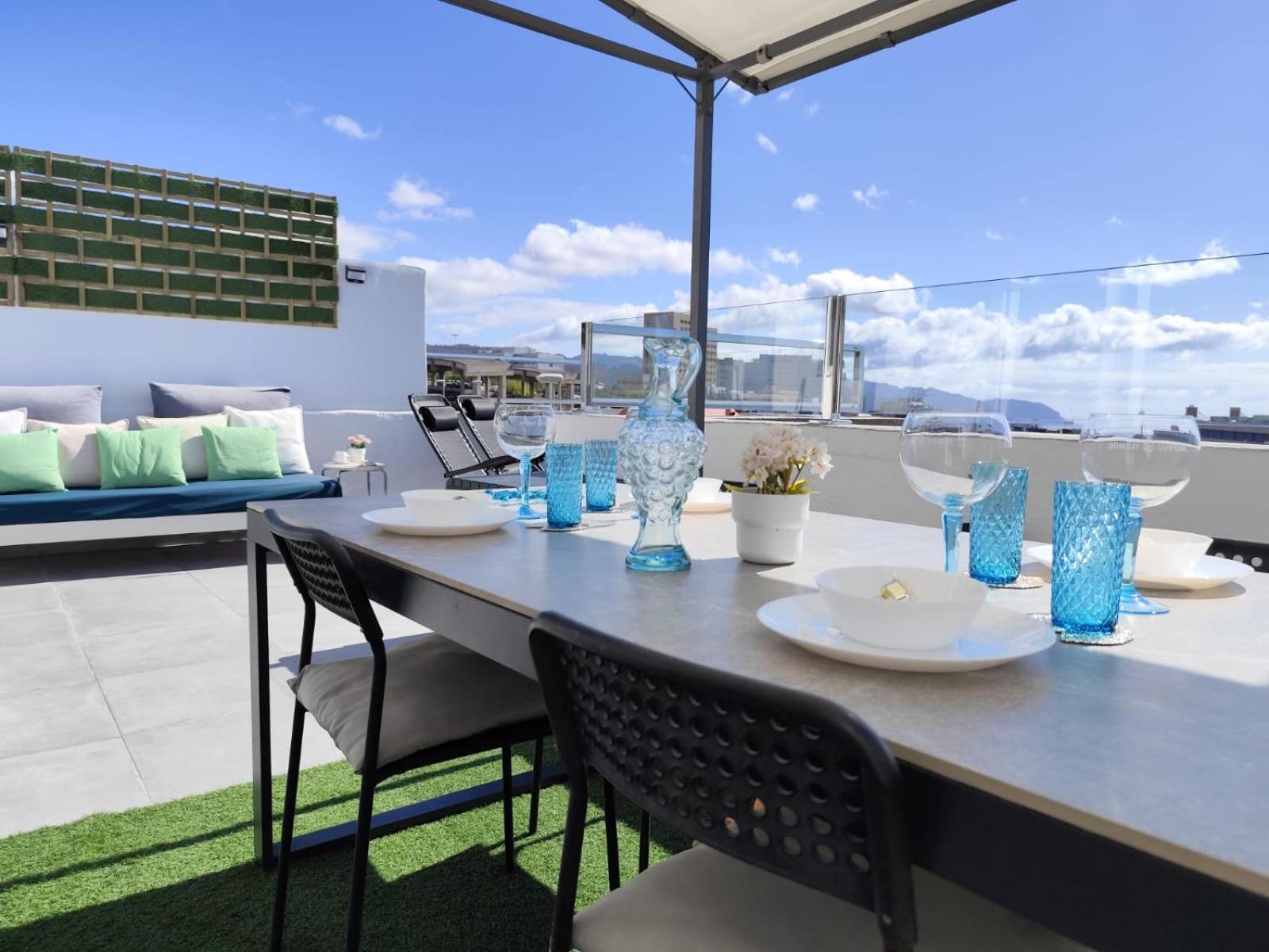 Atico Micaela. Terraza Y Vistas Apartment Santa Cruz de Tenerife Ngoại thất bức ảnh
